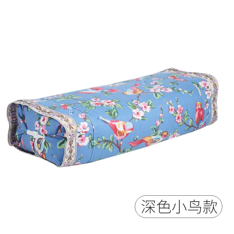 廠(chǎng)家批發(fā)艾草枕頭 艾絨頸部多功能家用可拆洗護頸艾灸枕頭頸椎枕