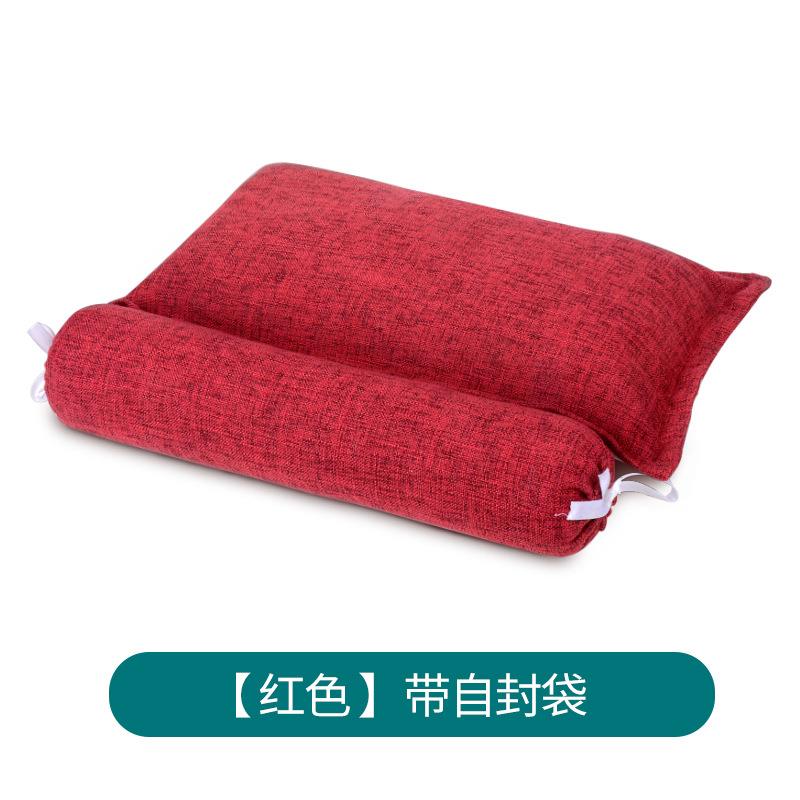 可拆卸組合艾草枕 圓柱睡覺(jué)艾灸護頸艾草頸椎枕 廠(chǎng)家批發(fā)頸椎枕頭