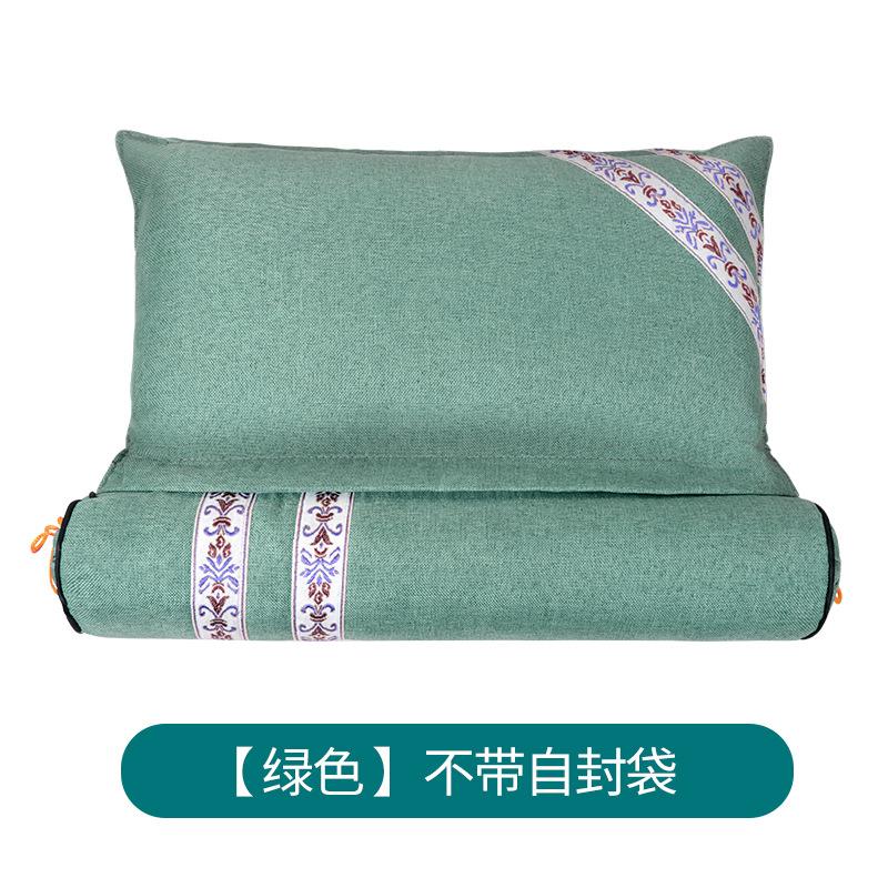可拆卸組合艾草枕 圓柱睡覺(jué)艾灸護頸艾草頸椎枕 廠(chǎng)家批發(fā)頸椎枕頭