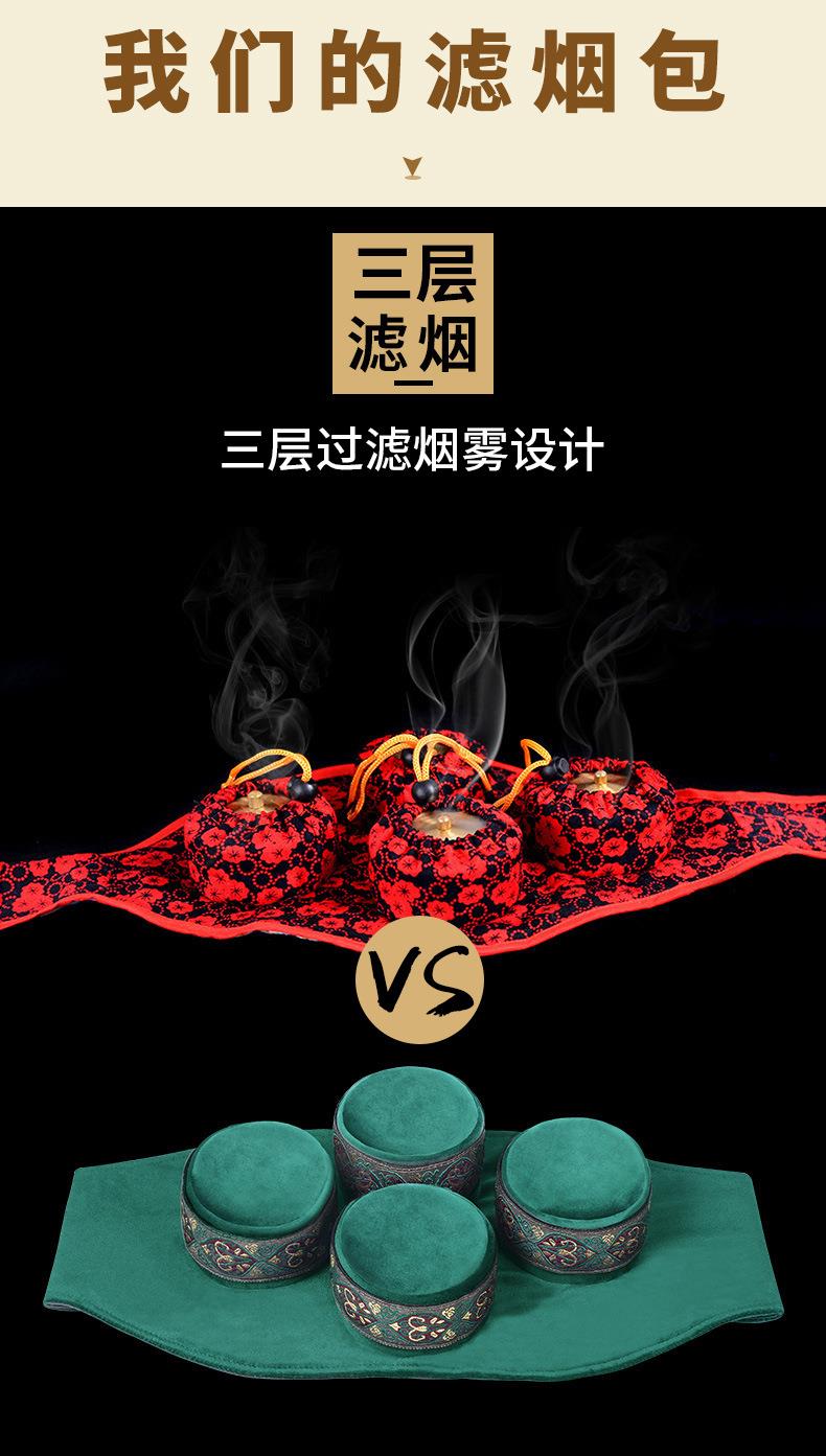 加厚純銅隨身灸 家用調溫艾灸全銅灸盒 廠(chǎng)家批發(fā)艾柱盒艾灸銅盒