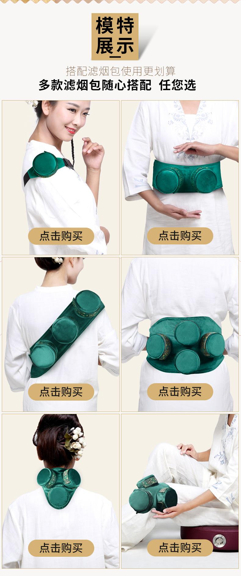 加厚純銅隨身灸 家用調溫艾灸全銅灸盒 廠(chǎng)家批發(fā)艾柱盒艾灸銅盒